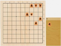 2022年2月17日の詰将棋（増田裕司作、9手詰）