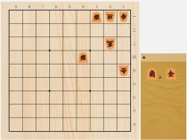 2022年3月19日の詰将棋（酒井順吉作、9手詰）