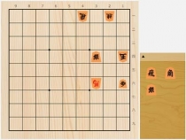 2022年5月7日の詰将棋（神吉宏充作、9手詰）