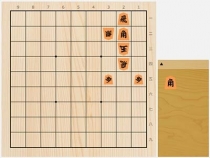2022年5月13日の詰将棋（5手詰）