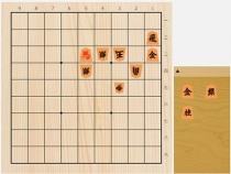 2022年5月22日の詰将棋（宮本広志作、9手詰）