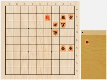 2022年6月15日の詰将棋（島本亮作、9手詰）
