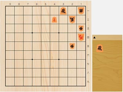 2022年8月1日の詰将棋（3手詰）