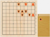 2022年8月7日の詰将棋（神谷広志作、7手詰）