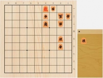 2022年9月25日の詰将棋（中田章道作、9手詰）