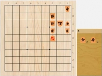 2022年10月13日の詰将棋（近藤正和作、9手詰）