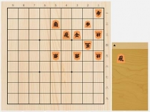 2022年11月2日の詰将棋（中川大輔作、9手詰）