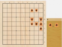 2022年11月22日の詰将棋（冨田誠也作、9手詰）