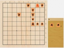 2022年12月13日の詰将棋（佐藤義則作、9手詰）