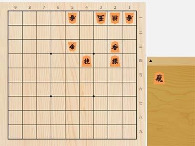 2023年1月3日の詰将棋（5手詰）