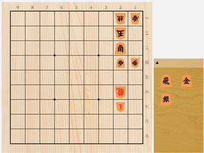 2023年2月23日の詰将棋（熊坂学作、9手詰）