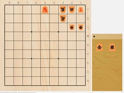 2023年3月17日の詰将棋（5手詰）