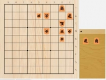 2023年5月4日の詰将棋（田中寅彦作、9手詰）