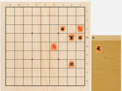 2023年10月19日の詰将棋（3手詰）