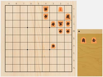 2024年2月2日の詰将棋（5手詰）