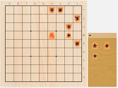 2024年3月6日の詰将棋（7手詰）