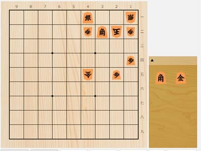 2024年3月19日の詰将棋（5手詰）