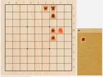 2024年7月6日の詰将棋（本間博作、9手詰）
