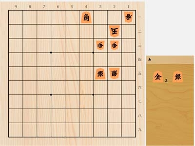 2024年9月24日の詰将棋（瀬戸博晴作、9手詰）