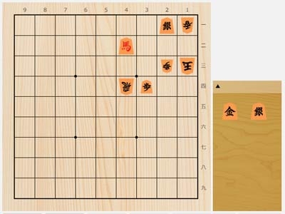 2025年1月31日の詰将棋（5手詰）