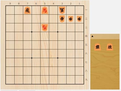 2025年2月14日の詰将棋（5手詰）