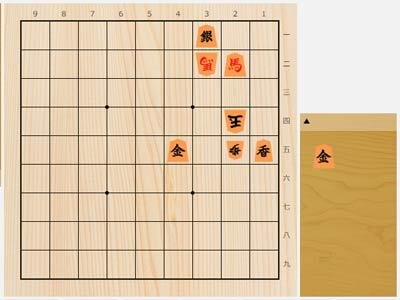 2025年6月23日の詰将棋（3手詰）