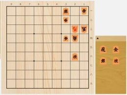 2025年7月2日の詰将棋（福崎文吾作、9手詰）