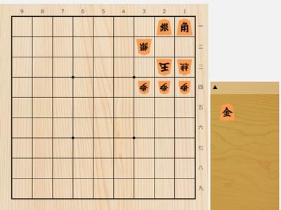 2025年7月7日の詰将棋（3手詰）