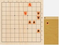 2025年10月25日の詰将棋（三枚堂達也作、11手詰）