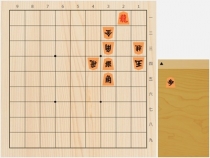2026年4月23日の詰将棋（三枚堂達也作、9手詰）