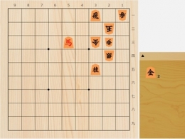2026年5月6日の詰将棋（中田章道作、11手詰）